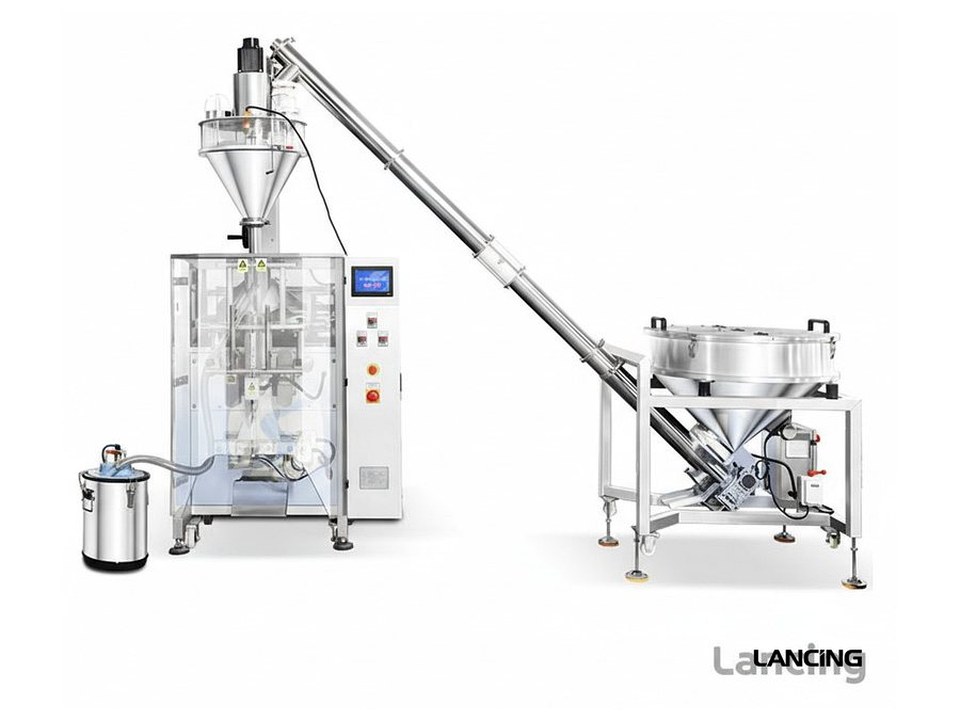 VFFS auger powder filling machine for pouch and bag production