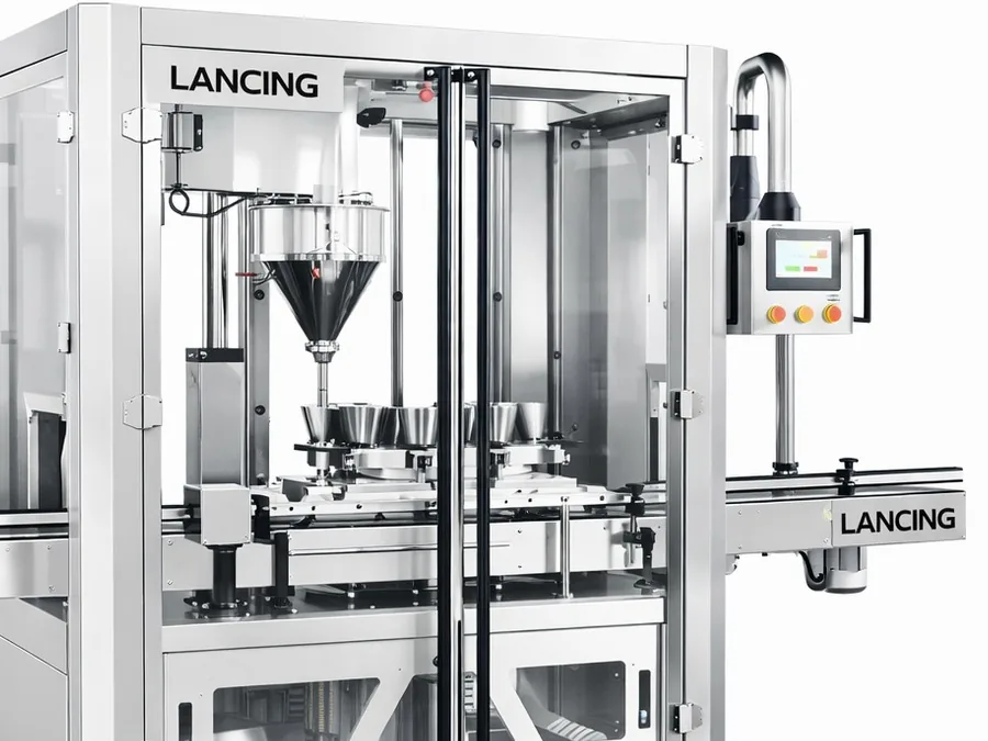 Automatic auger filling machine for coffee powder packaging projects